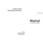 MOIRAI per violino e tape [Digitale]